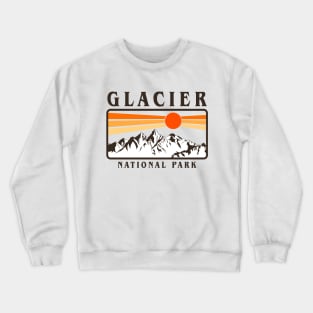 glacier national park Crewneck Sweatshirt